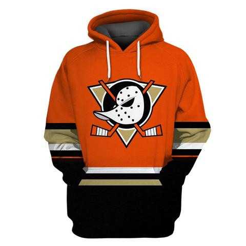 Ducks Orange Alternate All Stitched Hooded Sweatshirt,We sell and wholesale Ducks Orange Alternate All Stitched Hooded Sweatshirt on line form chian!